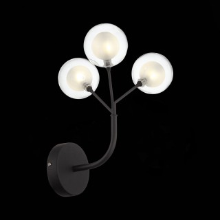 SL376.401.03 Бра ST-Luce Черный/Прозрачный, Белый G4 LED 3*2W - DEMELE-foto5