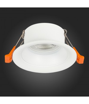 ST200.508.01 Св-к встр. Мат. белый GU10 1*50W D89xH40 220V Без ламп BARRA-foto8