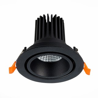 ST705.448.10 Св-к встр. Черный LED 1*10W 4000K 750Lm Ra>90 38° IP20 D102xH85 170-240V ST705-foto3