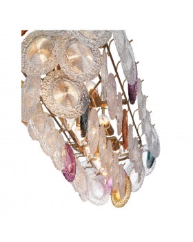 SL420.203.14 Люстра подвесная ST-Luce Золотистый/Разноцветный E14 14*40W CONELI-foto10