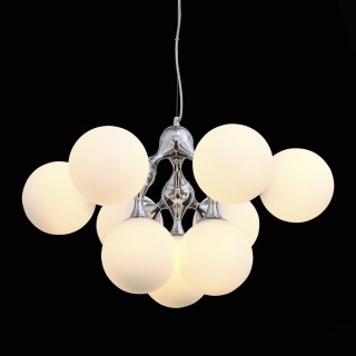 SL549.103.09 Люстра подвесная ST-Luce Хром/Белый E27 9*60W ARTE-foto4