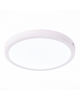 ST112.532.24 Светильник настенно-потолочный Белый LED 1*24W 3000K 1 735Lm Ra80 120° IP20 D288xH28 90-265V NUBES