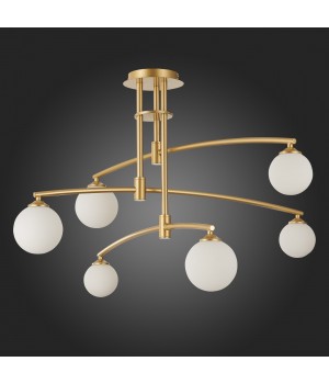 SL1208.302.06 Светильник потолочный ST-Luce Золотистый/Белый G9 6*5W SEMBRARE-foto8