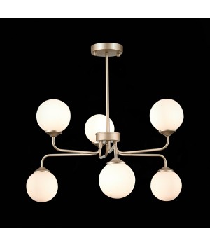 SLE106203-06 Светильник подвесной ST-Luce Золотистый/Белый G9 LED 6*5W REDJINO-foto3