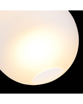 SL1133.523.01 Светильник подвесной ST-Luce Латунь/Белый E27 1*40W BOPONE-foto6