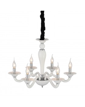 SL1112.503.06 Люстра подвесная ST-Luce Хром, Белый/Белый E14 6*40W SERENATTA-foto14