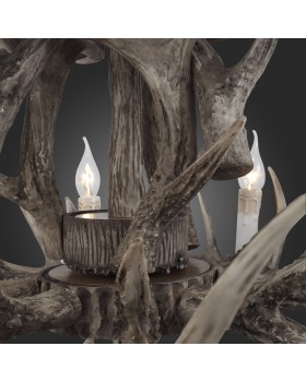 SL154.703.12 Люстра подвесная ST-Luce Серый E14 12*40W CORNA-foto16