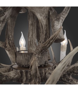 SL154.703.12 Люстра подвесная ST-Luce Серый E14 12*40W CORNA-foto16