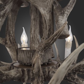 SL154.703.12 Люстра подвесная ST-Luce Серый E14 12*40W CORNA-foto16