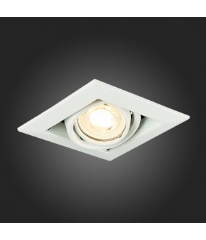 ST250.558.01 Св-к встр. Черный, Белый GU10 1*50W IP20 L126xW126xH70 220V Без ламп HEMI-foto3