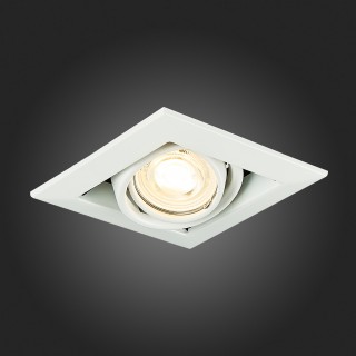 ST250.558.01 Св-к встр. Черный, Белый GU10 1*50W  IP20 L126xW126xH70 220V Без ламп HEMI-foto3