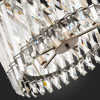 SL1170.103.06 Люстра подвесная ST-Luce Никель/Прозрачный E14 6*40W FABIO-foto12