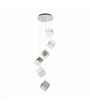 SL1182.103.06 Светильник подвесной ST-Luce Хром/Прозрачный, Хром G9 6*5W RIELLO-foto2