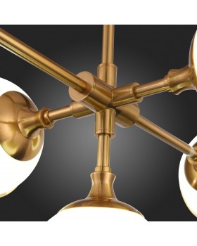 SL1157.303.05 Светильник подвесной ST-Luce Бронза/Белый E14 5*40W ARBE-foto4