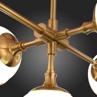 SL1157.303.05 Светильник подвесной ST-Luce Бронза/Белый E14 5*40W ARBE-foto4