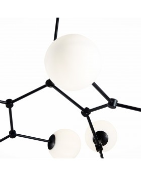 SL1506.403.08 Люстра подвесная ST-Luce Черный/Белый E14 8*40W Chieti-foto3