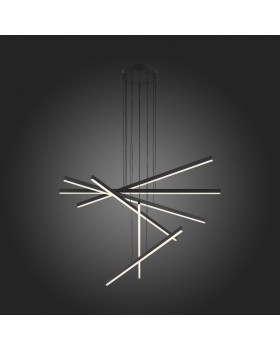 SL394.423.06 Люстра подвесная ST-Luce Черный/Белый LED 1*100W 4000K BASONI-foto5