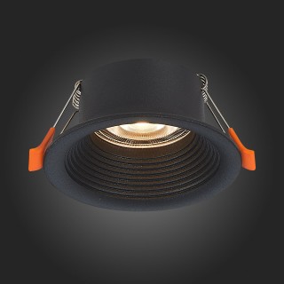 ST202.408.01 Св-к встр. Мат. черный GU10 1*50W  D89xH40 220V Без ламп MOBARRA-foto7