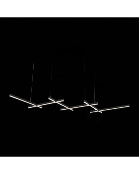 SL394.403.06 Люстра подвесная ST-Luce Черный/Белый LED 6*14W 4000K BASONI-foto8