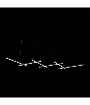 SL394.403.06 Люстра подвесная ST-Luce Черный/Белый LED 6*14W 4000K BASONI-foto8