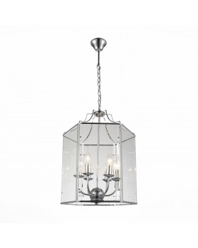 SL228.103.06 Люстра подвесная ST-Luce Хром/Прозрачный E14 6*40W TERSO-foto2