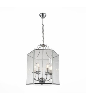 SL228.103.06 Люстра подвесная ST-Luce Хром/Прозрачный E14 6*40W TERSO-foto2