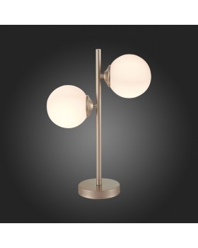 SLE106204-02 Прикроватная лампа ST-Luce Золотистый/Белый G9 LED 2*5W REDJINO-foto5