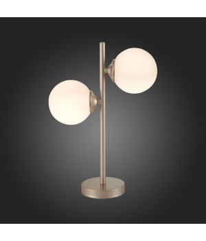 SLE106204-02 Прикроватная лампа ST-Luce Золотистый/Белый G9 LED 2*5W REDJINO-foto5