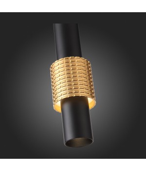 SL1591.403.01 Светильник подвесной ST-Luce Черный, Анодированный золотой/Черный LED 1*6W 3000K BALLITO-foto8