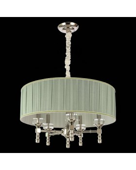 SL1121.103.05 Светильник подвесной ST-Luce Никель/Оливковый E14 5*40W OLEO-foto5