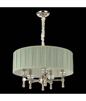 SL1121.103.05 Светильник подвесной ST-Luce Никель/Оливковый E14 5*40W OLEO-foto5