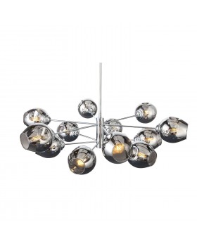 SL1500.103.12 Светильник подвесной ST-Luce Хром/Дымчатый E14 12*40W FOVIA-foto13