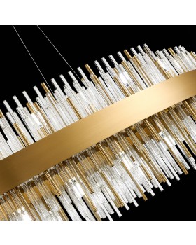 SL1158.303.32 Люстра подвесная ST-Luce Латунь/Латунь, Прозрачный G9 32*5W NITIDO-foto6