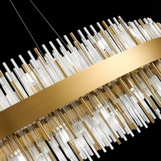 SL1158.303.32 Люстра подвесная ST-Luce Латунь/Латунь, Прозрачный G9 32*5W NITIDO-foto6