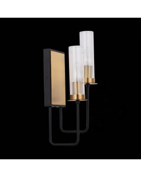 SL336.301.02 Бра ST-Luce Коричневый, Бронза/Прозрачный E14 2*60W DELAVERA-foto11