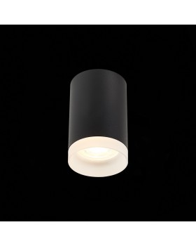 ST100.402.01 Светильник потолочный Черный GU10 1*50W IP20 D64xH99 220V Без ламп OTTU-foto3