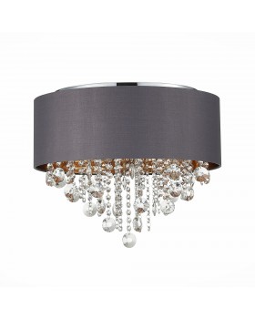 SL1350.702.06 Светильник потолочный ST-Luce Хром/Серый, Золотистый, Прозрачный E14 6*40W LACCHIA-foto2