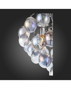 SL432.703.05 Люстра подвесная ST-Luce Хром/Перламутровый E27 5*60W SOSPIRO-foto4