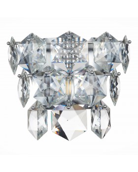 SL1631.101.01 Бра ST-Luce Хром/Прозрачный E14 1*40W Viterbo-foto2