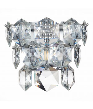 SL1631.101.01 Бра ST-Luce Хром/Прозрачный E14 1*40W Viterbo-foto2