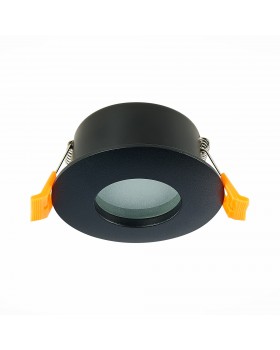 ST213.408.01 Св-к встр. Черный GU10 1*50W IP44 L84xW84xH50 220V Без ламп ST213-foto2