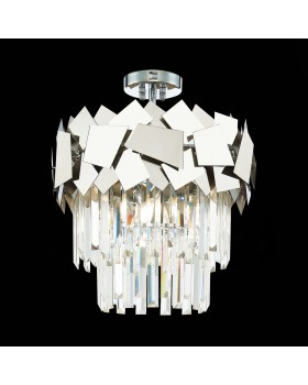 SL1232.102.05 Люстра потолочная ST-Luce Хром/Прозрачный, Хром E14 5*60W CASERTA-foto5