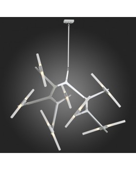 SL947.102.14 Люстра потолочная ST-Luce Серебристый/Белый G9 14*5W LACONICITA-foto3
