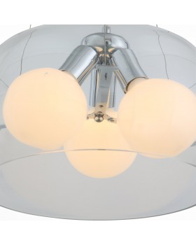 SL512.113.03 Светильник подвесной ST-Luce Хром/Прозрачный E27 Globe 3*100W UOVO-foto2