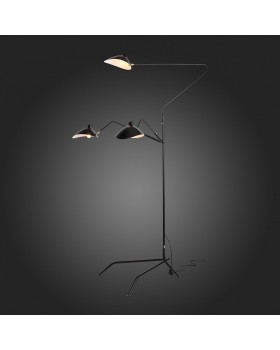 SL305.405.03 Торшер ST-Luce Черный/Черный, Белый E27 3*60W SPRUZZO-foto7