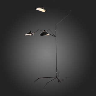 SL305.405.03 Торшер ST-Luce Черный/Черный, Белый E27 3*60W SPRUZZO-foto7