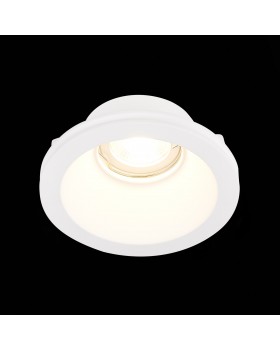 ST254.308.01 Св-к встр. из гипса белый GU10 1*50W IP20 D120xH50 180-240V Без ламп ST252–254 GYPSUM-foto9