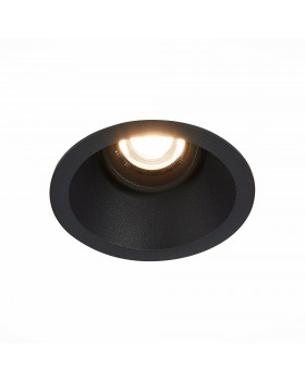 ST207.408.01 Св-к встр. Мат. черный GU10 1*50W D103xH52 220V Без ламп GROSI-foto3
