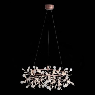 SL379.203.135 Люстра подвесная ST-Luce Медный/Белый LED 135*0,3W 3500K RAFINA-foto5