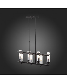 SL334.403.07 Люстра подвесная ST-Luce Черный, Никель/Прозрачный E14 7*60W BICHERO-foto4